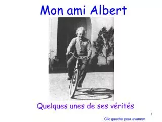 mon ami albert