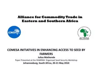 Alliance for Commodity Trade in Eastern and Southern Africa