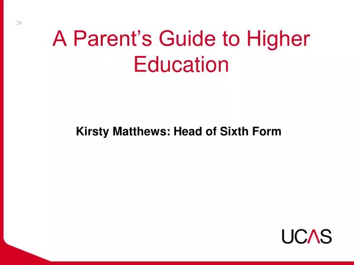a parent s guide to higher education