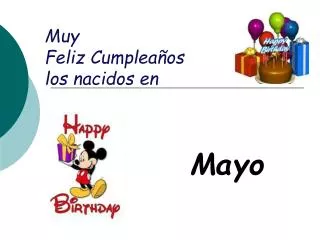muy feliz cumplea os los nacidos en