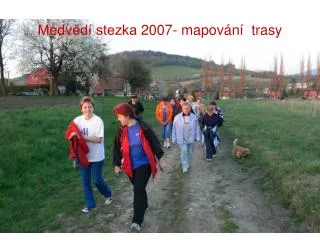 medv d stezka 2007 mapov n trasy
