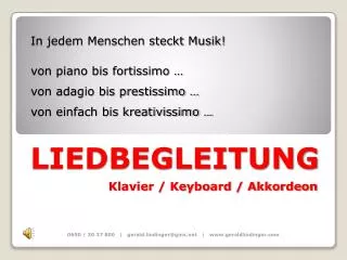 liedbegleitung