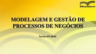 modelagem e gest o de processos de neg cios