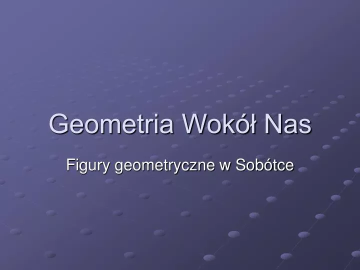 geometria wok nas