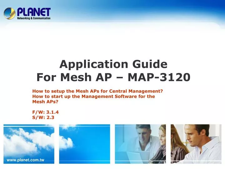 application guide for mesh ap map 3120