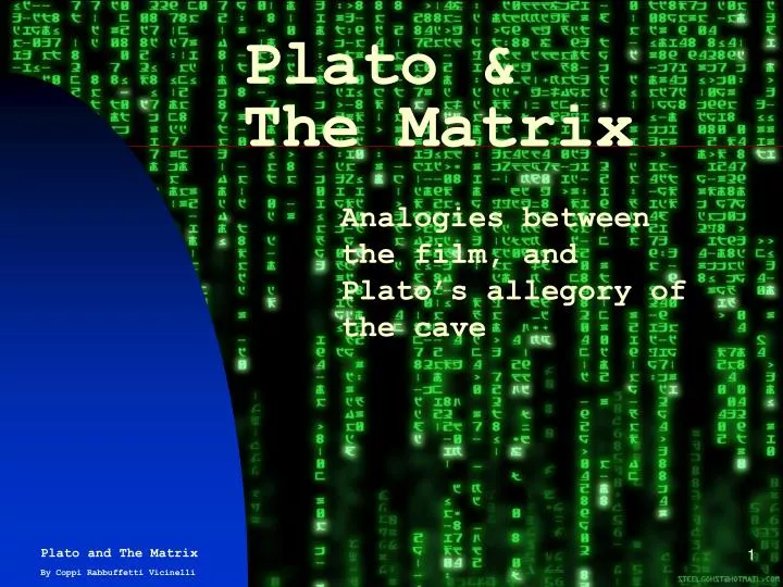 plato the matrix