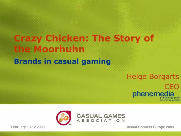 crazy chicken the story of the moorhuhn