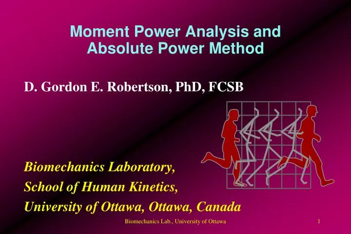 moment power analysis and absolute power method