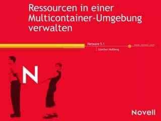 ressourcen in einer multicontainer umgebung verwalten