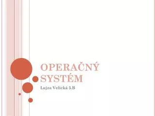 opera n syst m
