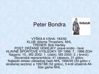 peter bondra
