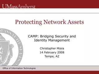 Protecting Network Assets
