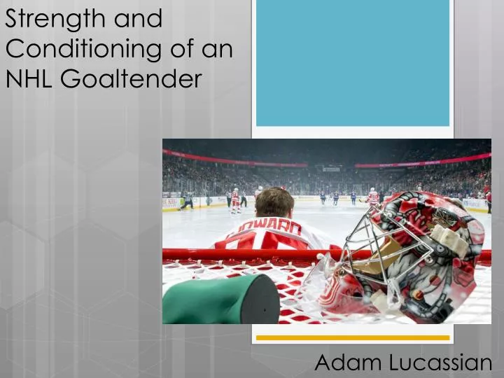 strength and conditioning of an nhl goaltender
