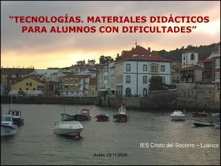 ies cristo del socorro luanco