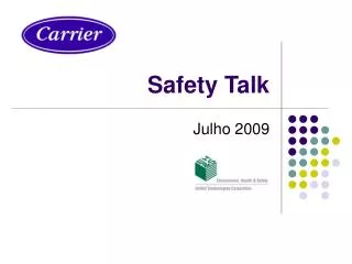 safety talk