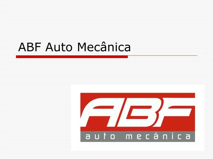 abf auto mec nica