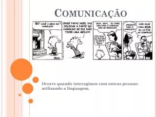 comunica o