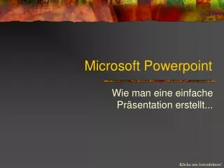 microsoft powerpoint