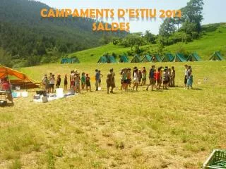 campaments d estiu 2012 saldes