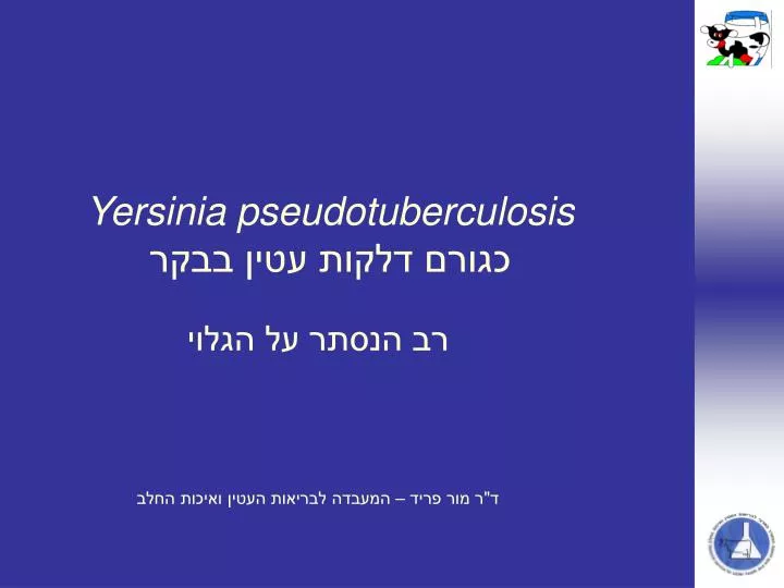 yersinia pseudotuberculosis