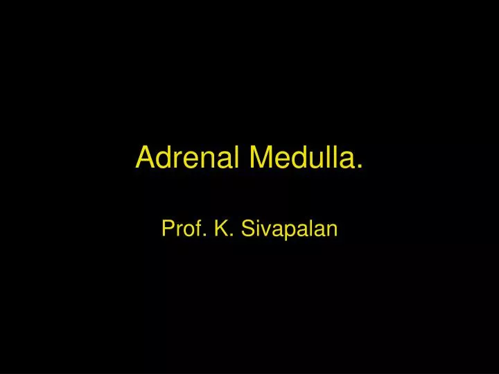 adrenal medulla