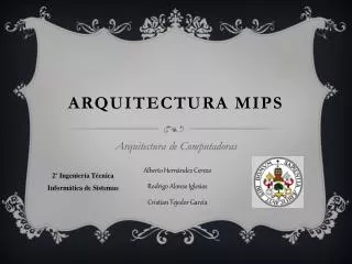 arquitectura mips