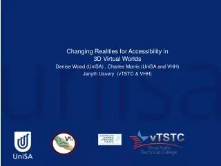 Changing Realities for Accessibility in 3D Virtual Worlds