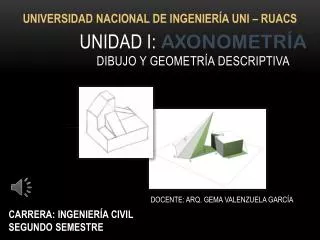 unidad i axonometr a dibujo y geometr a descriptiva