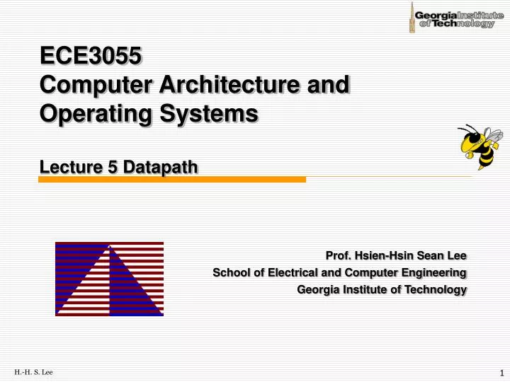ece3055 computer architecture and operating systems lecture 5 datapath