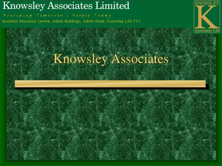 knowsley associates