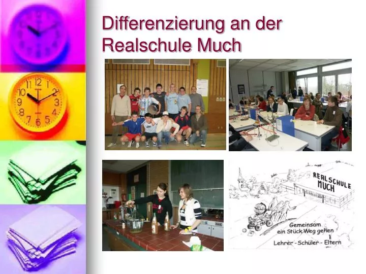 differenzierung an der realschule much