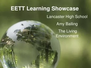 EETT Learning Showcase