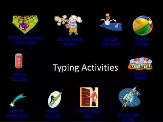 Typing Activities