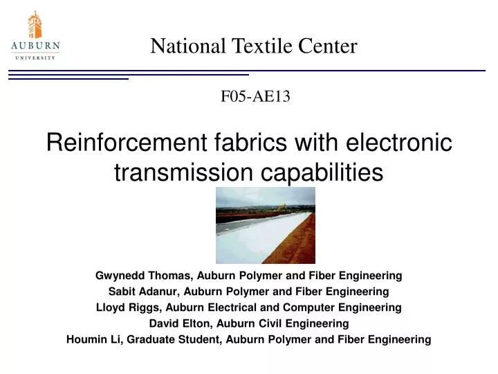 reinforcement fabrics with electronic transmission capabilities