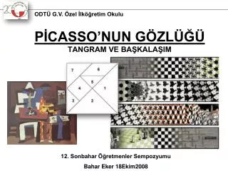 p casso nun g zl tangram ve ba kala im