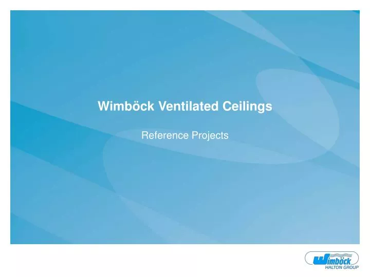 wimb ck ventilated ceilings