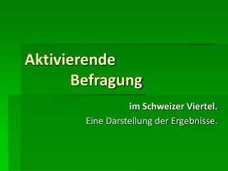 aktivierende befragung