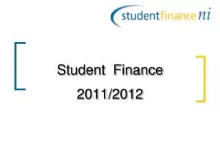 Student Finance 2011/2012