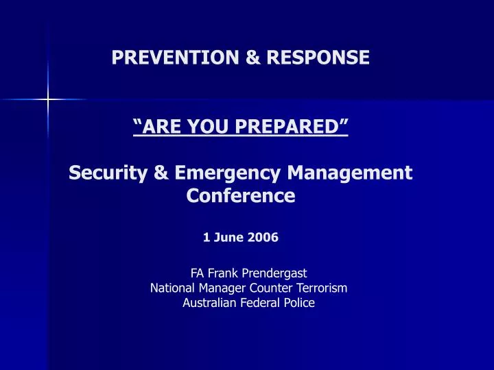 prevention response