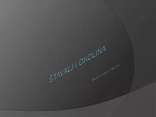 sela u na oj okolini