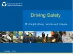Driving Safety - slide 1