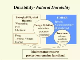 Durability- Natural Durability