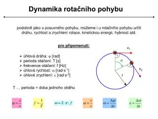 dynamika rota n ho pohybu