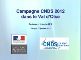 campagne cnds 2012 dans le val d oise