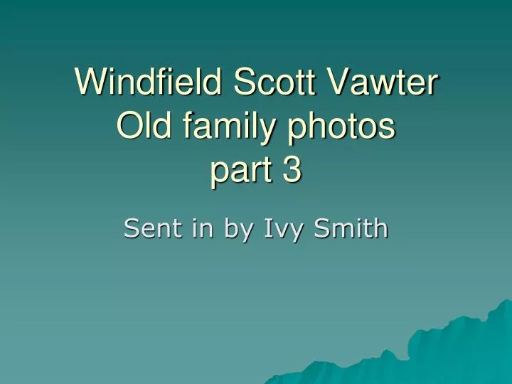 windfield scott vawter old family photos part 3