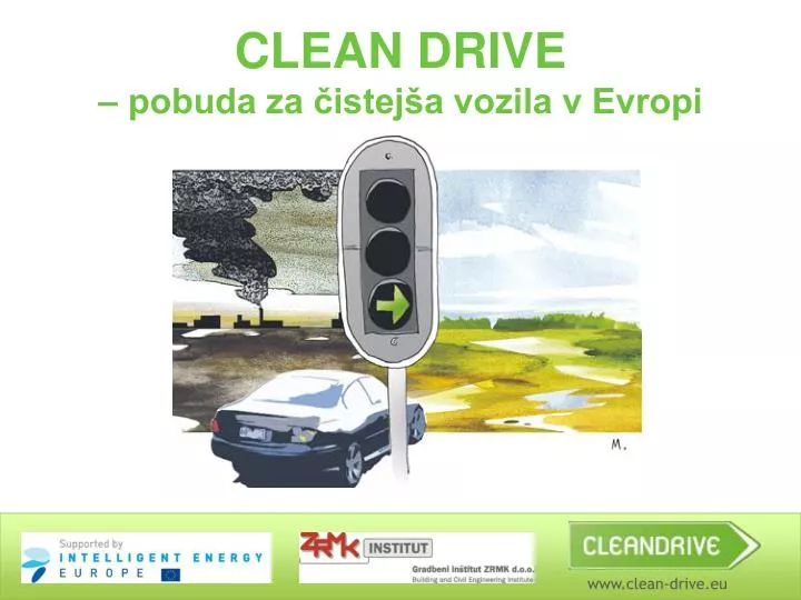 clean drive pobuda za istej a vozila v evropi