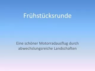 fr hst cksrunde