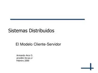 sistemas distribuidos
