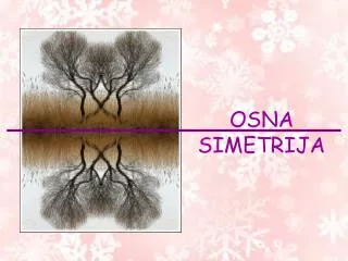 osna simetrija