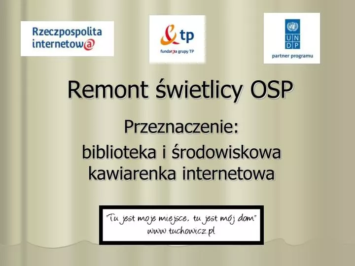 remont wietlicy osp